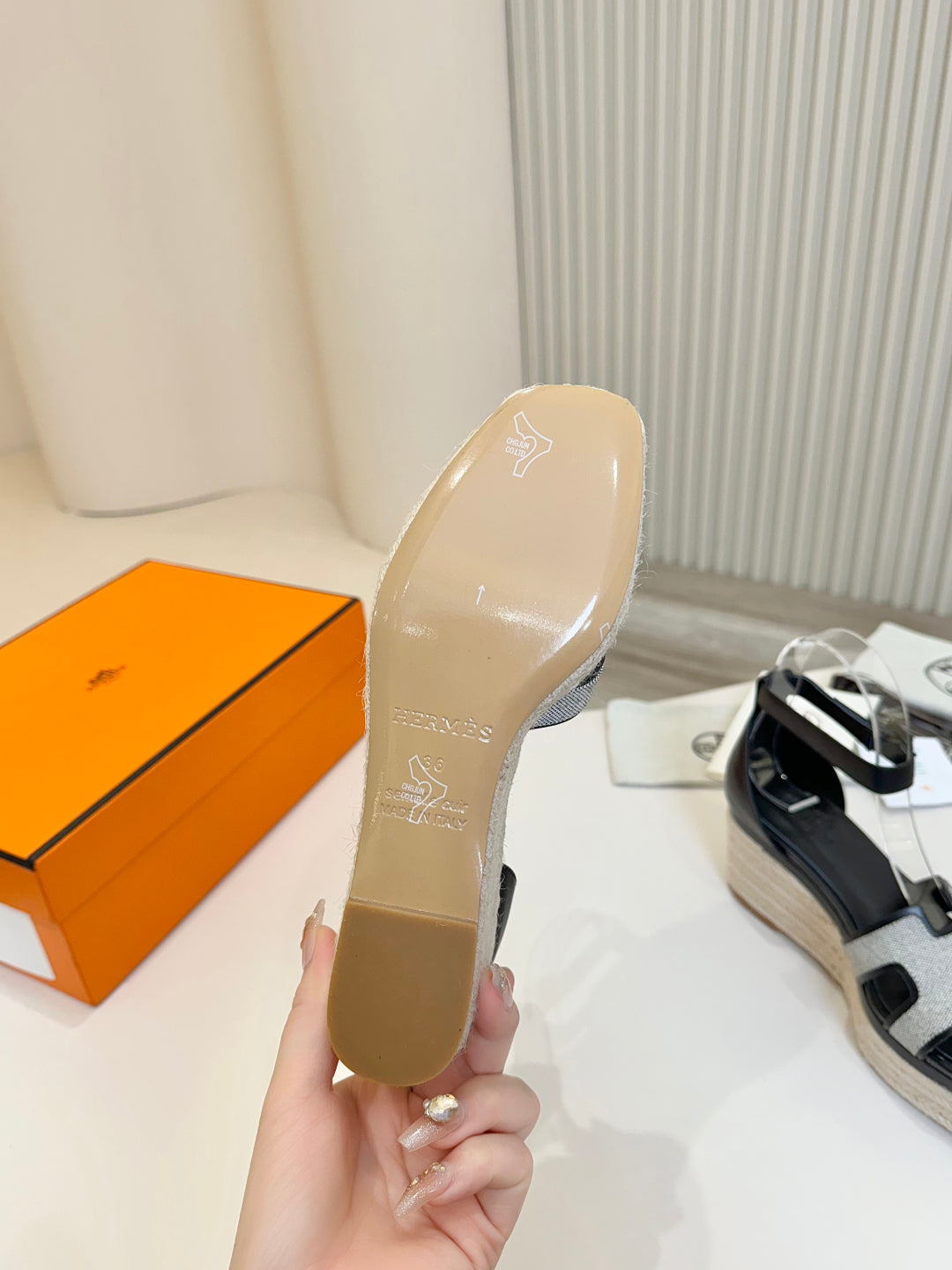 New luxury fashion Kelly Ladies' high-heeled sandals7.5cm