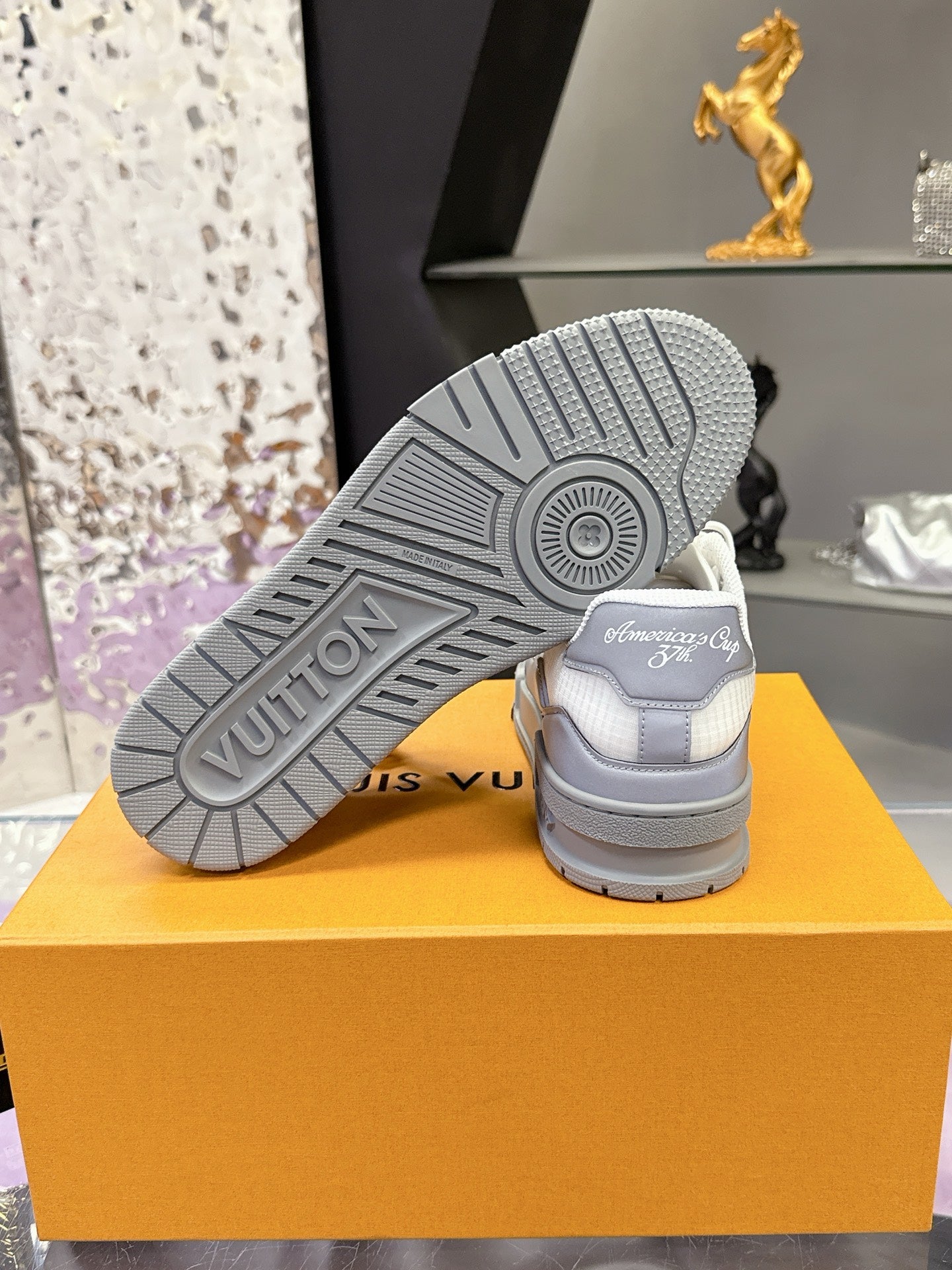 New luxury fashion reflect light TRAINER Sneakers