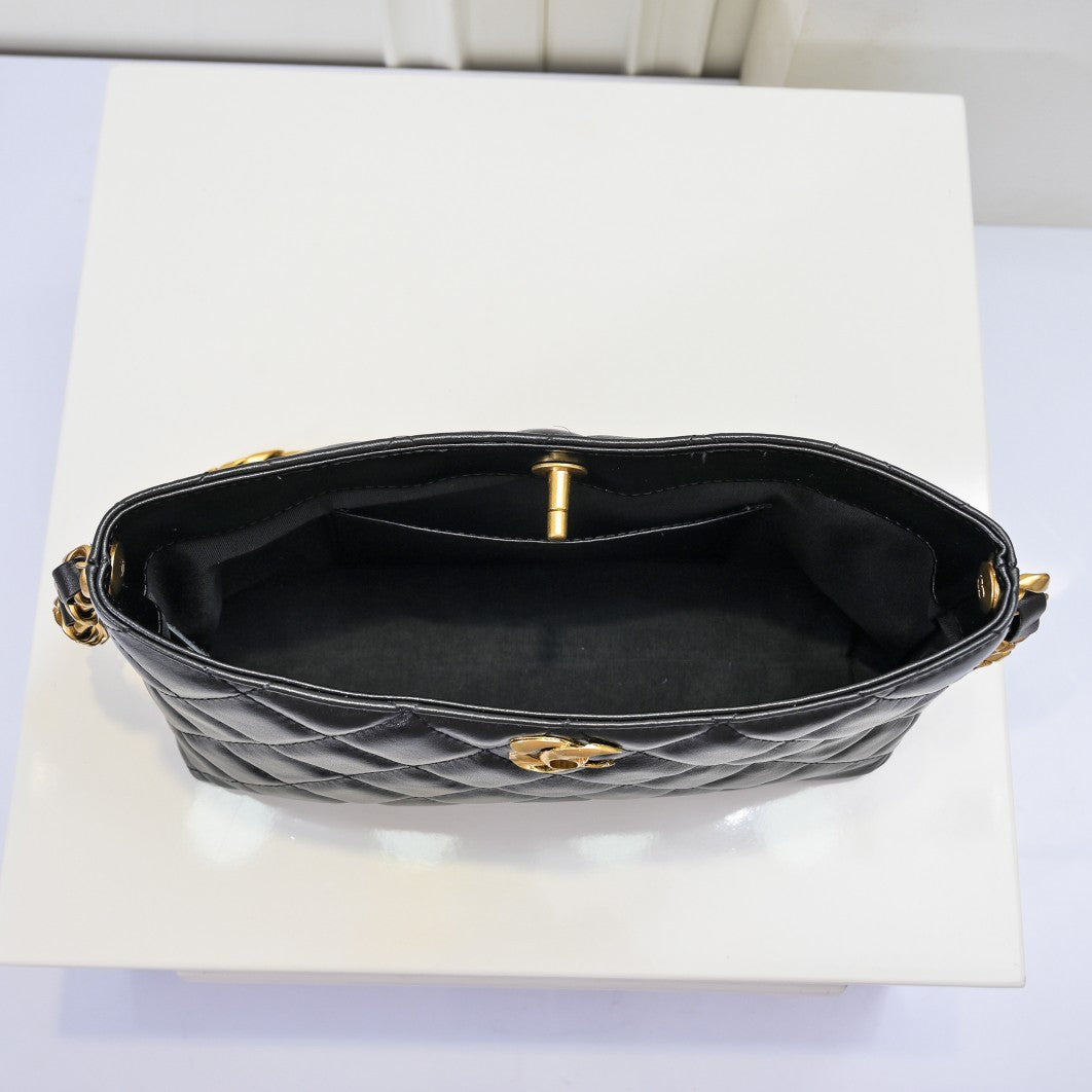 New VOLTAIRE Underarm Bag Mini Half Moon Bag Saddle Bag Handheld Single Shoulder Women's Bag - Fashion Boutique