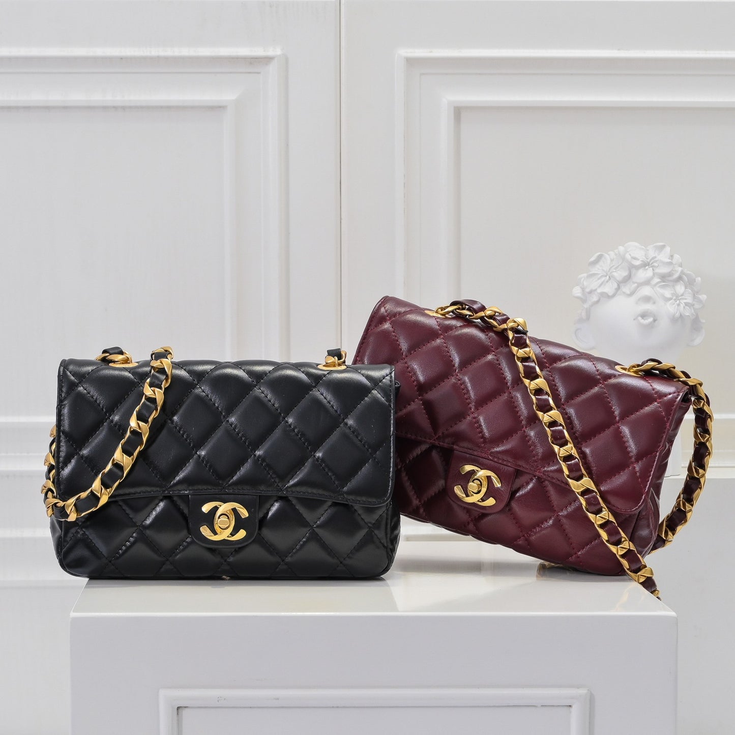 New trendy small fragrant style thick chain bag for women's armpit bag, high-end single shoulder bag - Fashion Boutique