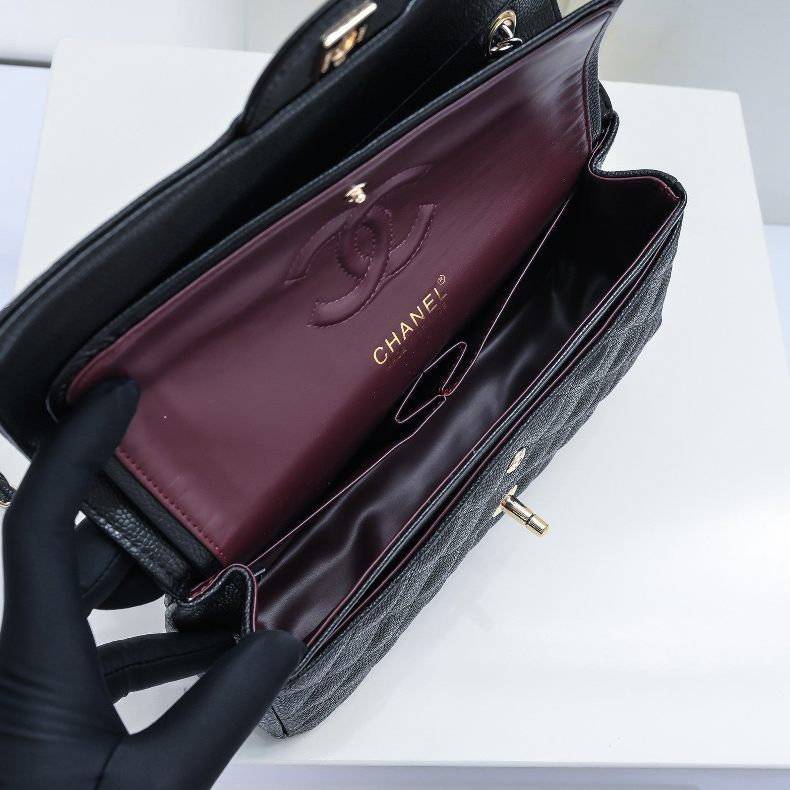 New stylish versatile single shoulder crossbody retro diamond grid chain underarm women's bag - Fashion Boutique