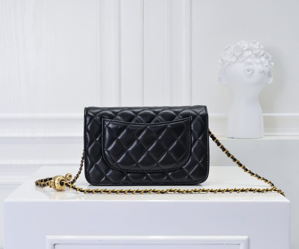 New fashionable Ins caviar diamond grid chain shoulder crossbody women's bag - Fashion Boutique
