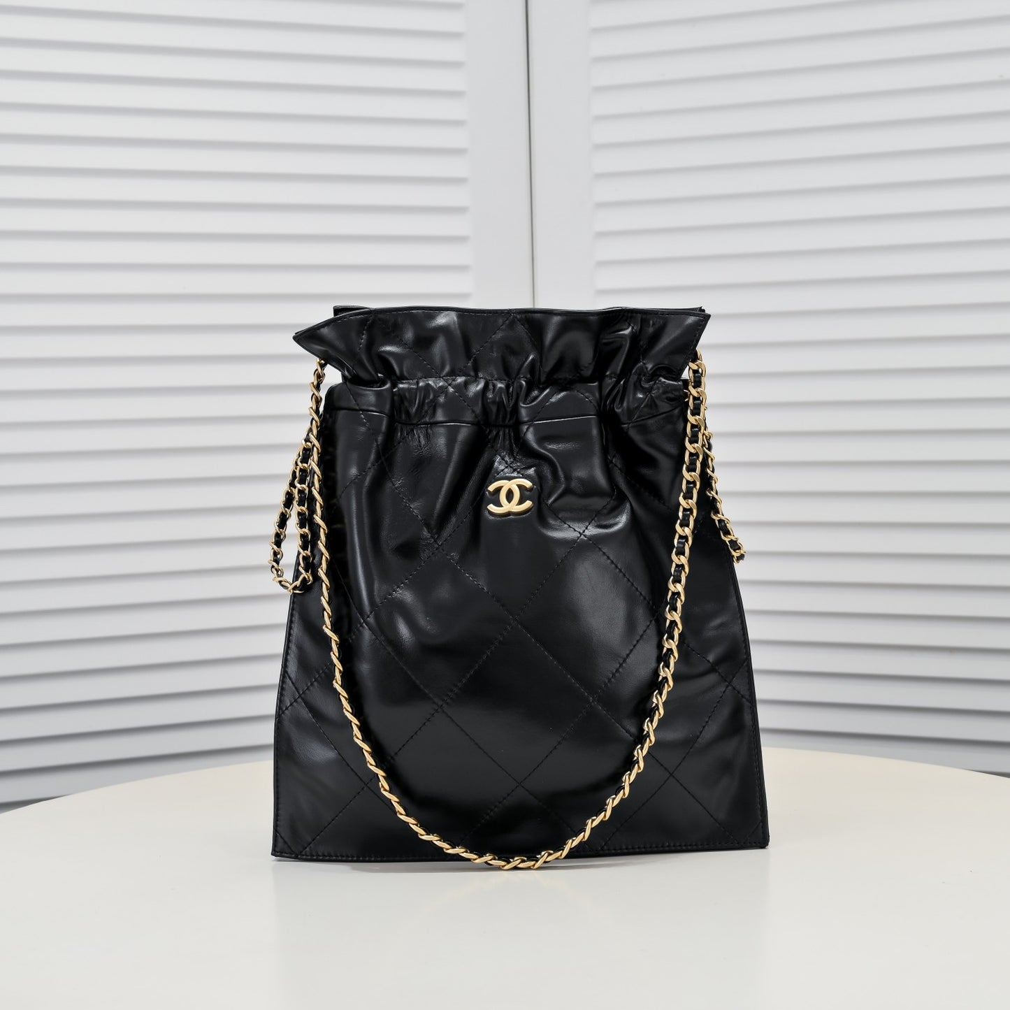 New Carryall baguette diamond grid crossbody tote backpack, single shoulder chain armpit women's bag - Fashion Boutique