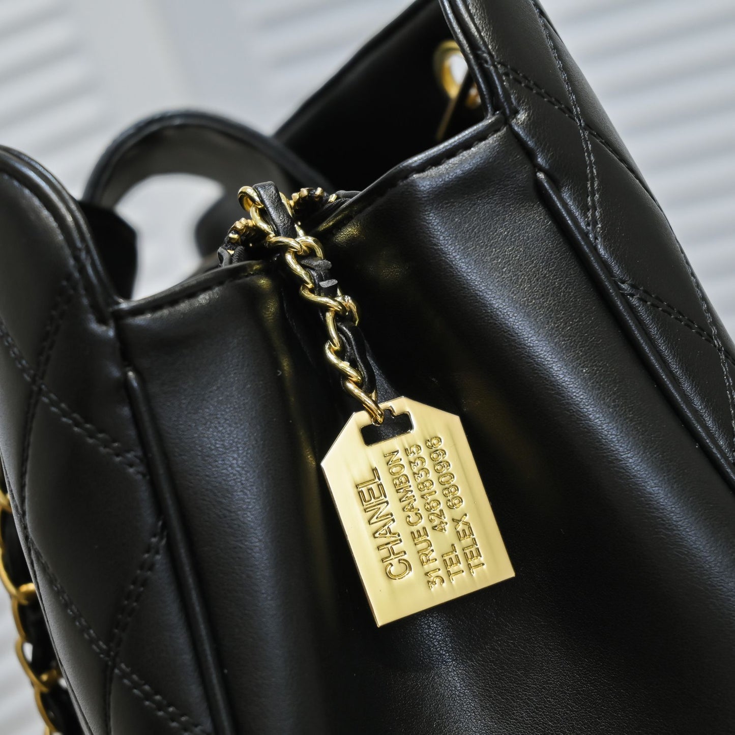 New high-end diamond grid chain fashionable tote large capacity shoulder bag - Fashion Boutique