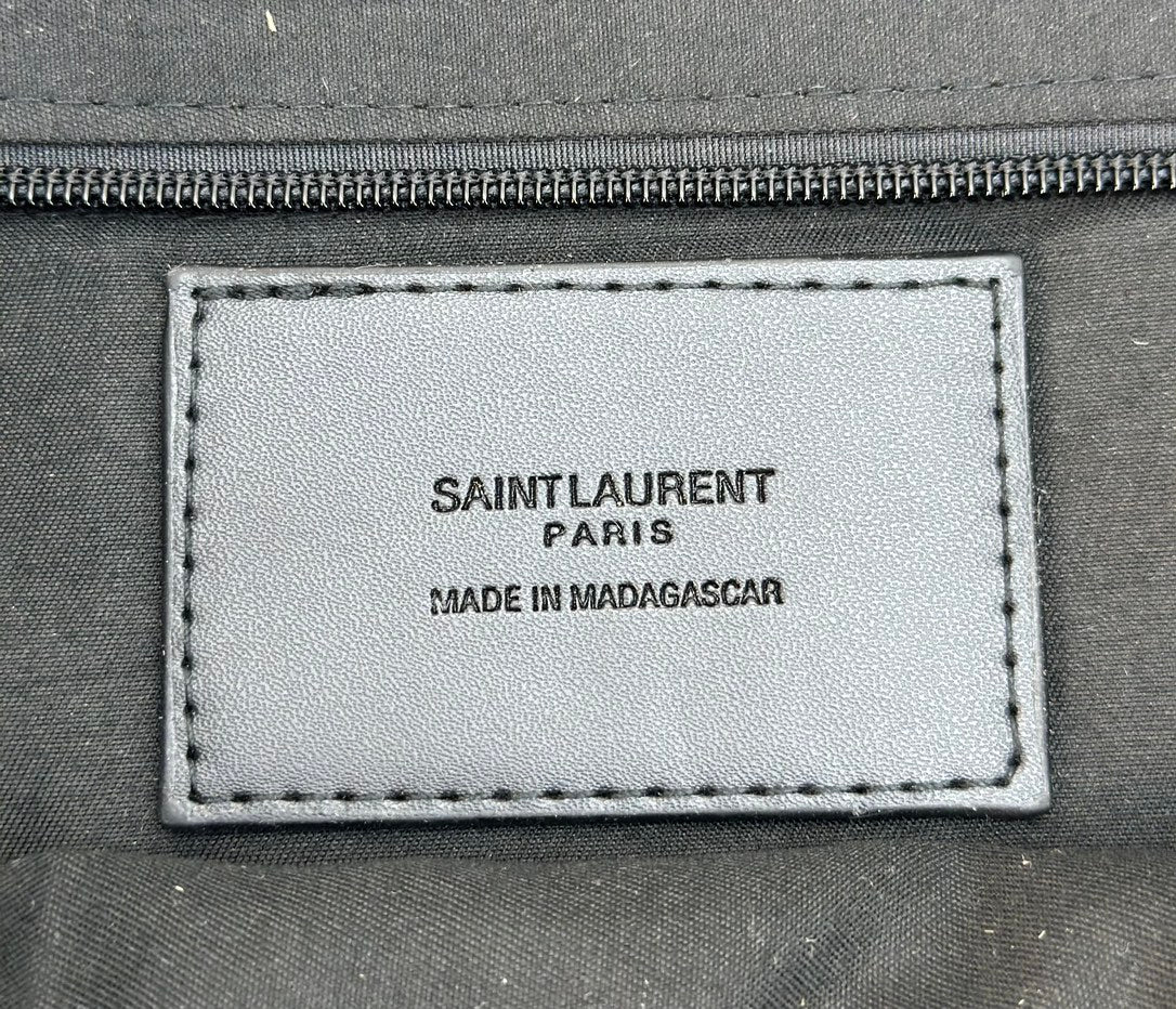 YSL Saint Laurent straw Tote bag new women's shoulder bag - Fashion Boutique