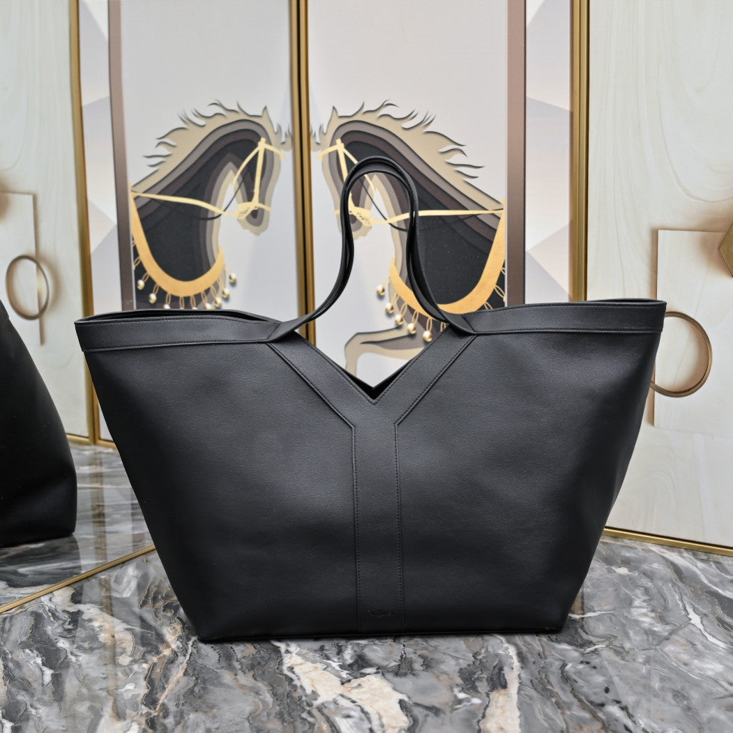2024 New Style Large-Capacity Bag One-Shoulder Large Bag Handbag Premium Soft Leather Tote Large-Capac - Fashion Boutique