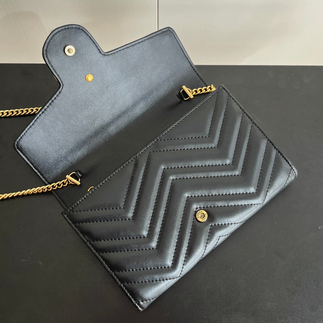 New luxury fashion Women's Quilted Mini Chain Handbag, Wallet, Shoulder Bag