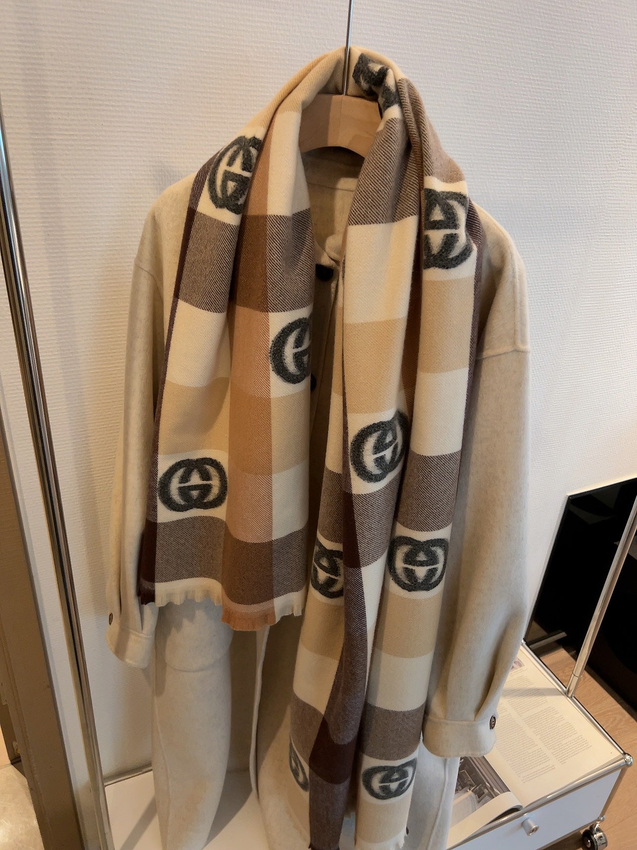 New goddess trend versatile autumn and winter cashmere wool scarf scarf scarf with box