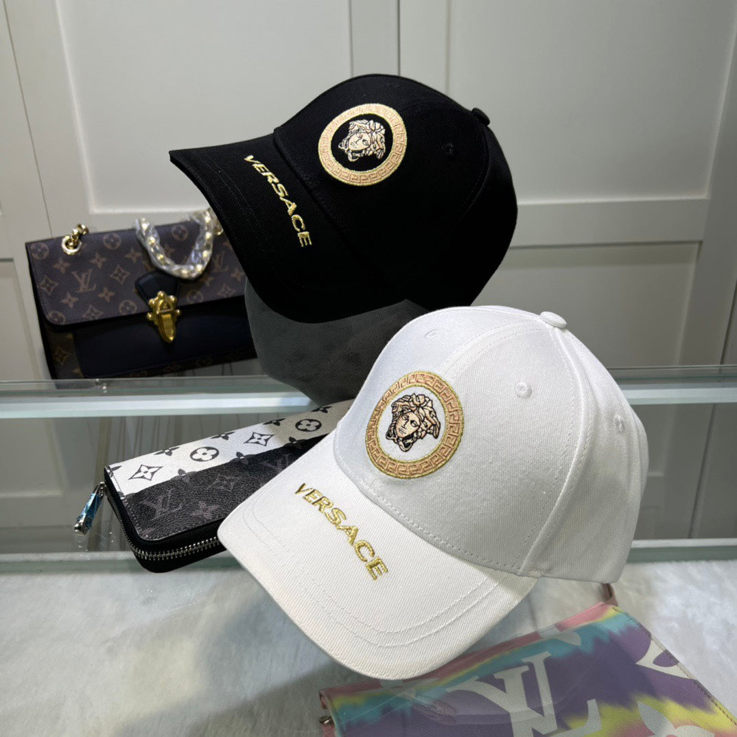 High end baseball cap, light luxury casual cap, trendy brand, Chinese style seasonal fashion baseball cap