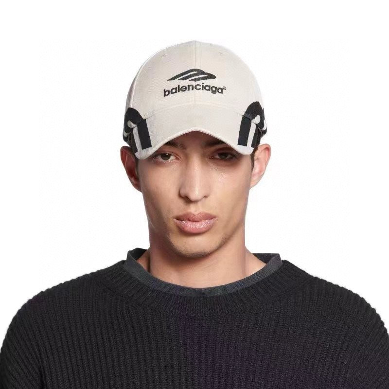 B's new trendy and fashionable 3B hat with logo, baseball cap, men's and women's sun shading and sun protection sports duckbill cap