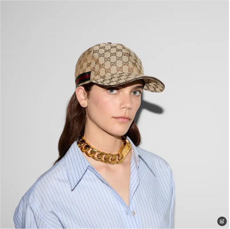2024 Autumn/Winter New Fashion Decoration Striped Ribbon Women's and Men's Canvas Baseball Hat