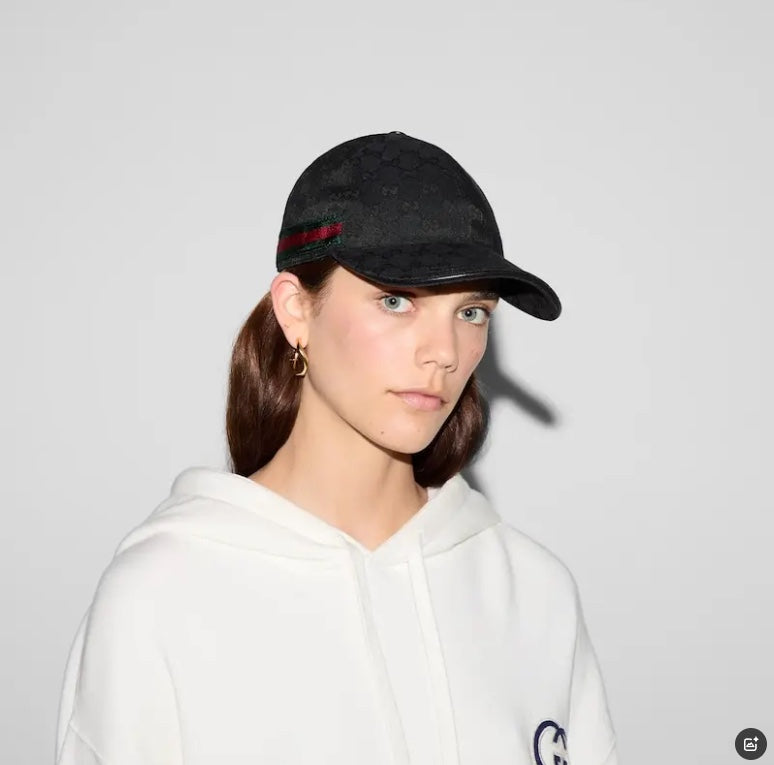 2024 Autumn/Winter New Fashion Decoration Striped Ribbon Women's and Men's Canvas Baseball Hat