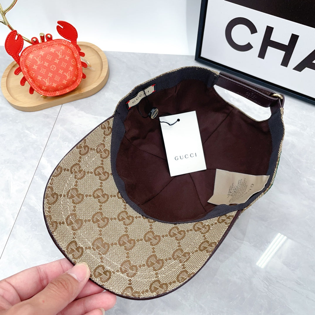 2024 Autumn/Winter New Fashion Decoration Striped Ribbon Women's and Men's Canvas Baseball Hat