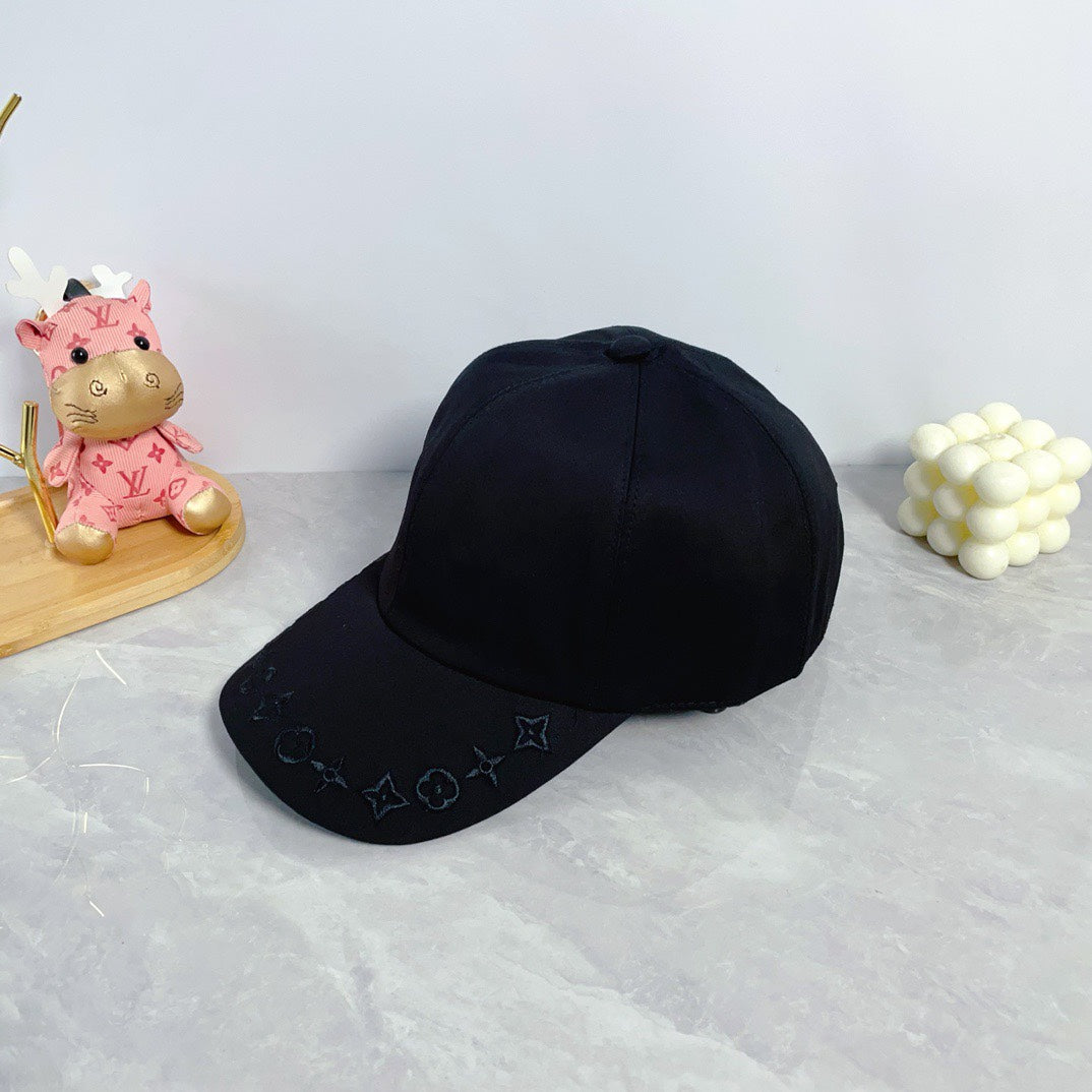 New Fashionable Retro V-Home Embroidered Men's and Women's Baseball Hats