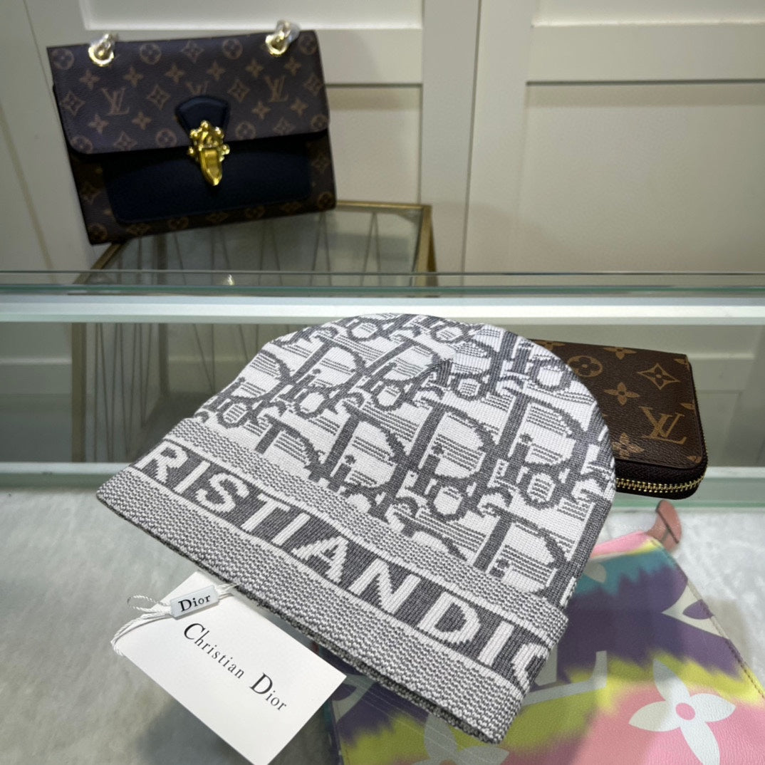 New D Home Personalized Fashion Comfortable Trendy Winter Dome Men's and Women's Warm Cashmere Hats