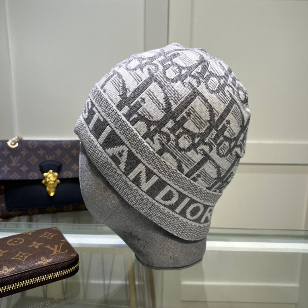 New D Home Personalized Fashion Comfortable Trendy Winter Dome Men's and Women's Warm Cashmere Hats