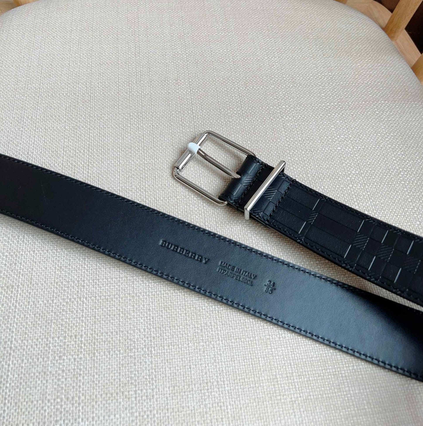 High quality new high-end trend TB-L mother son pattern genuine leather men's waist belt and pants belt gift box set