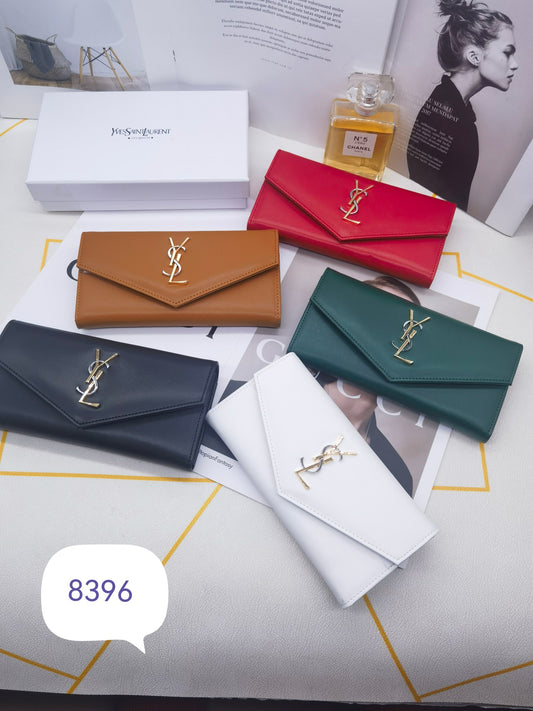 New Fashion Trend Light Luxury CASSANDRE MATELASS É Sheep Leather Flip up Women's Card Bag Wallet