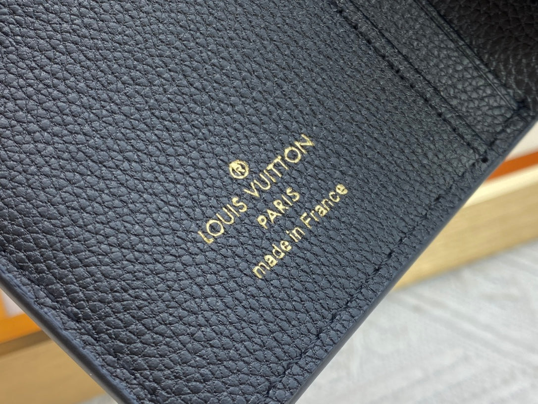 New fashion trend Porte Monaie women's short top layer cowhide classic vintage card bag for women