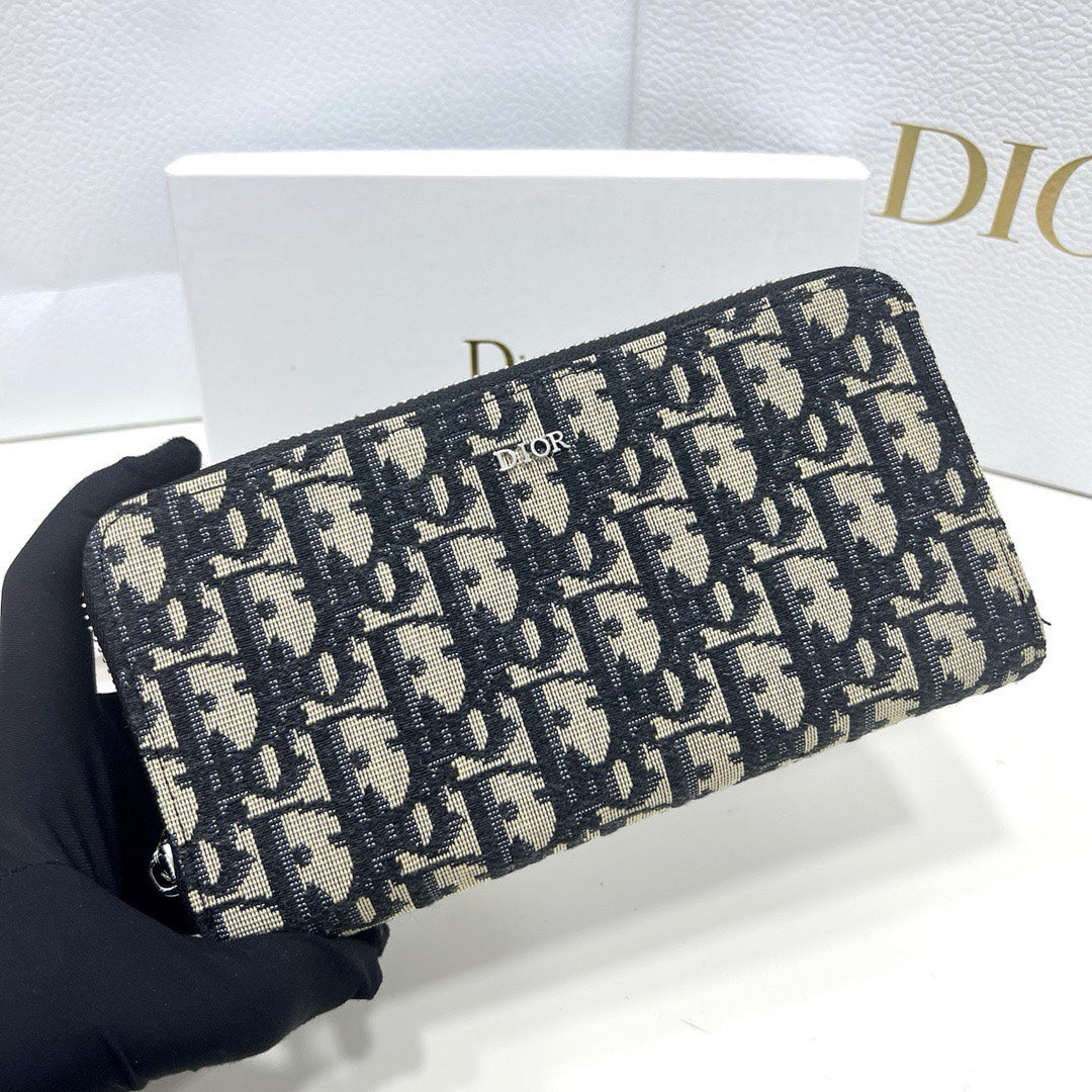 New European and American wallet popular men's coin purse card bag wallet long hand-held bag