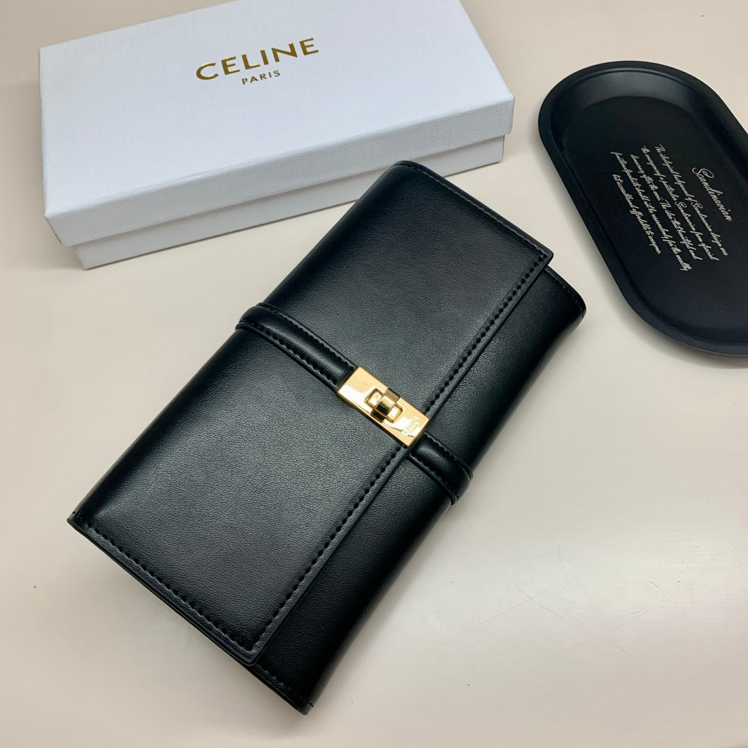 new fashion light luxury c&k long women's high-end multifunctional wallet card bag