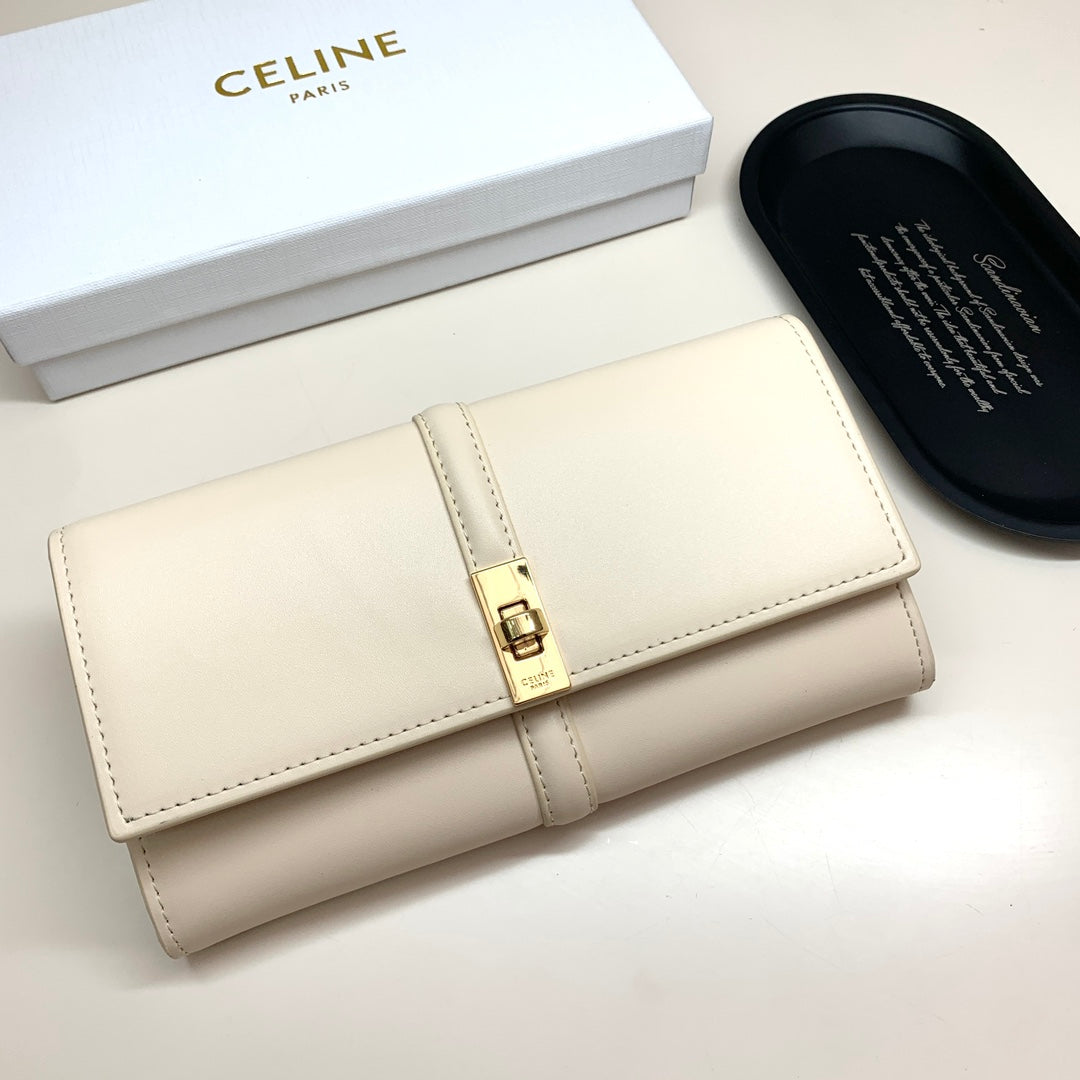 new fashion light luxury c&k long women's high-end multifunctional wallet card bag