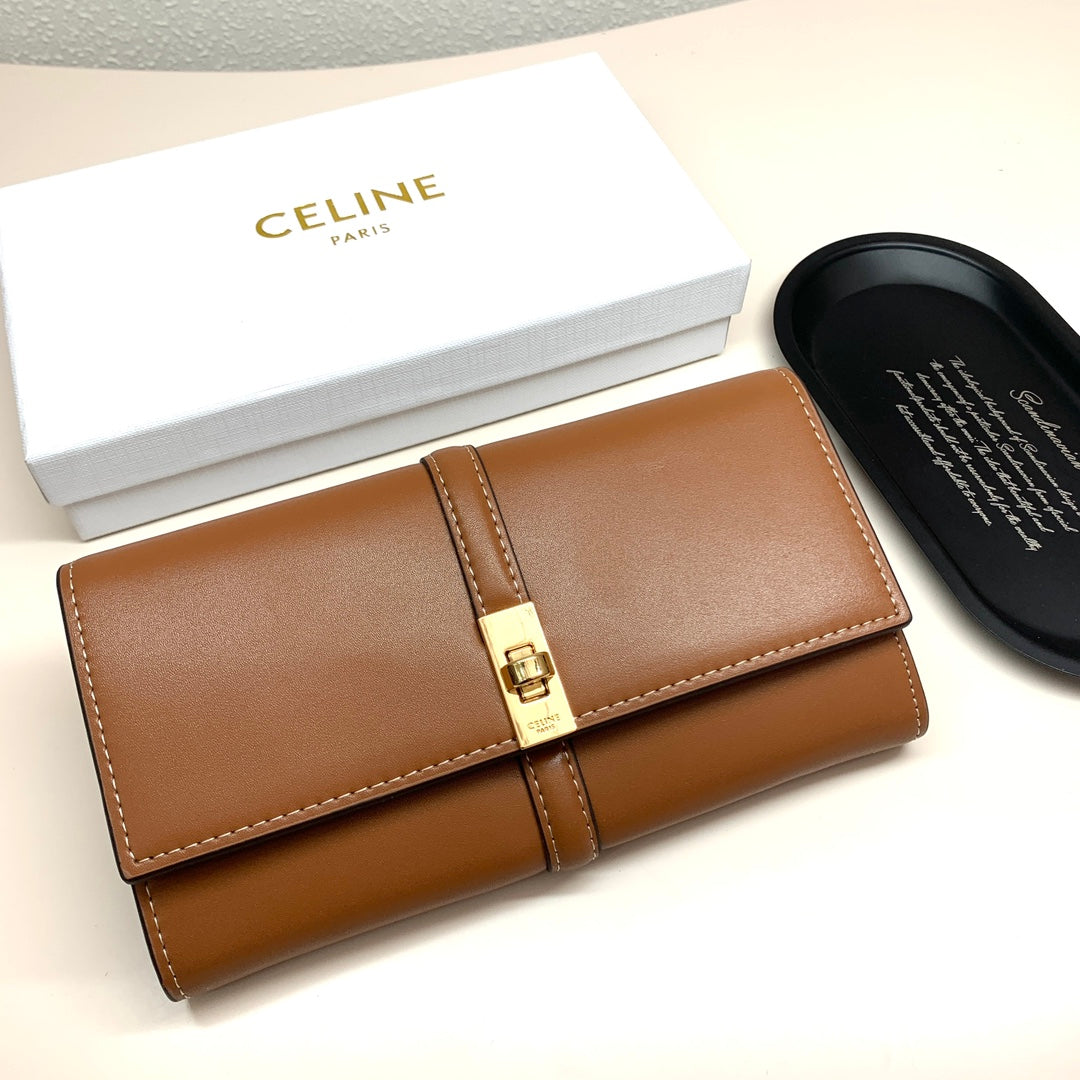 new fashion light luxury c&k long women's high-end multifunctional wallet card bag
