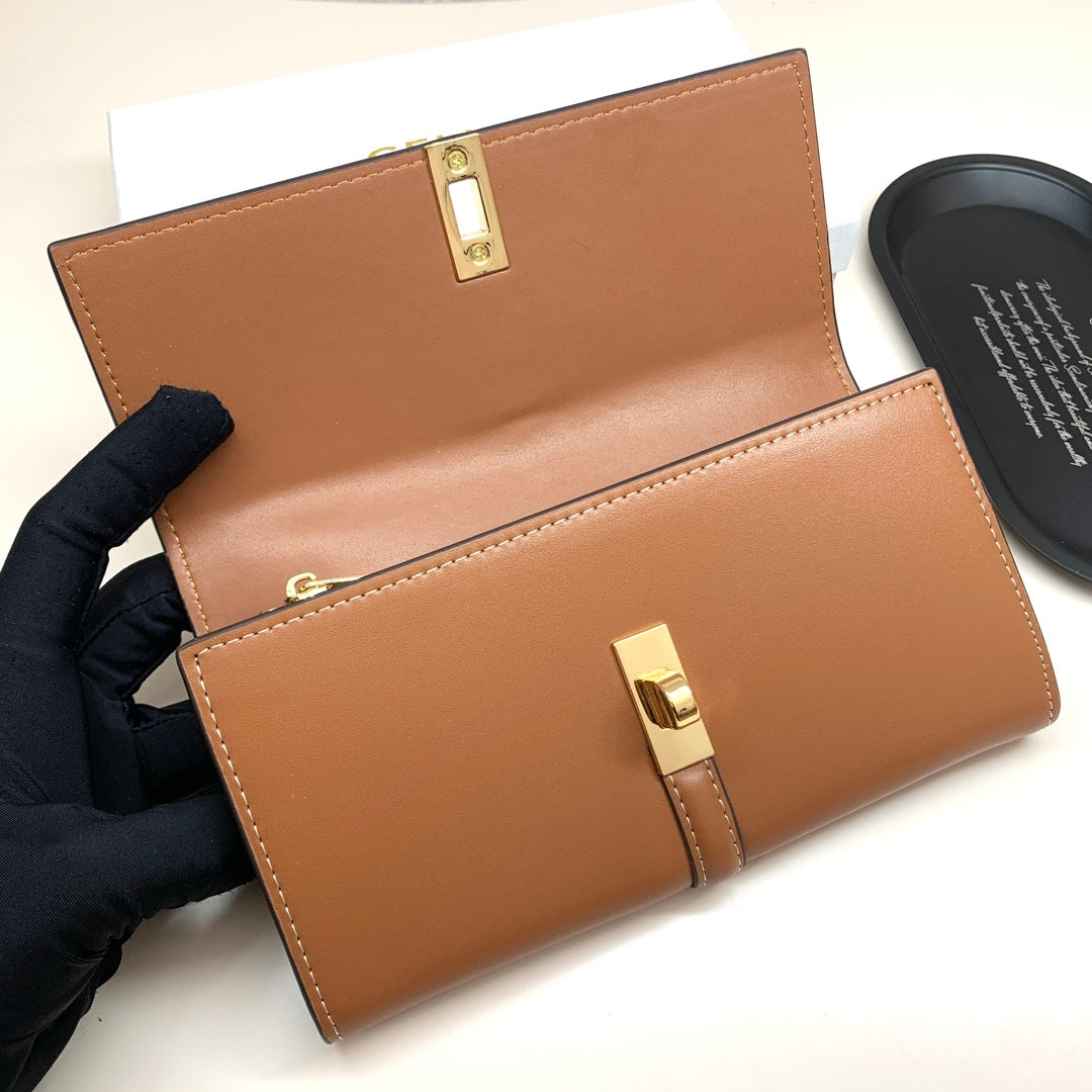 new fashion light luxury c&k long women's high-end multifunctional wallet card bag