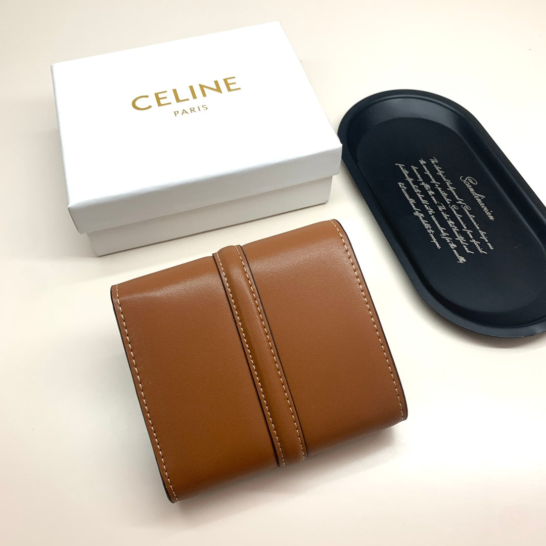 new fashion light luxury c&k long women's short high-end multifunctional wallet card bag