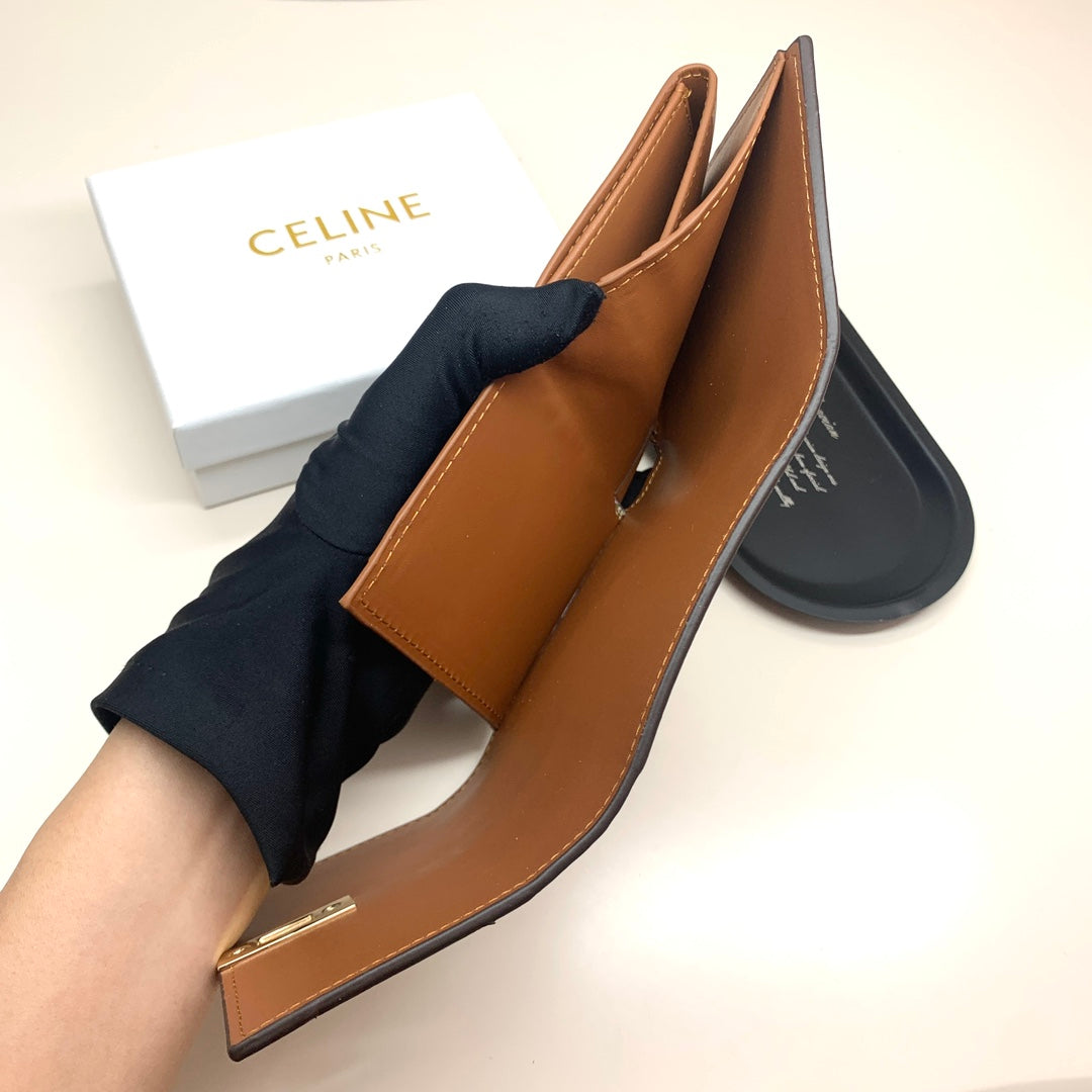 new fashion light luxury c&k long women's short high-end multifunctional wallet card bag