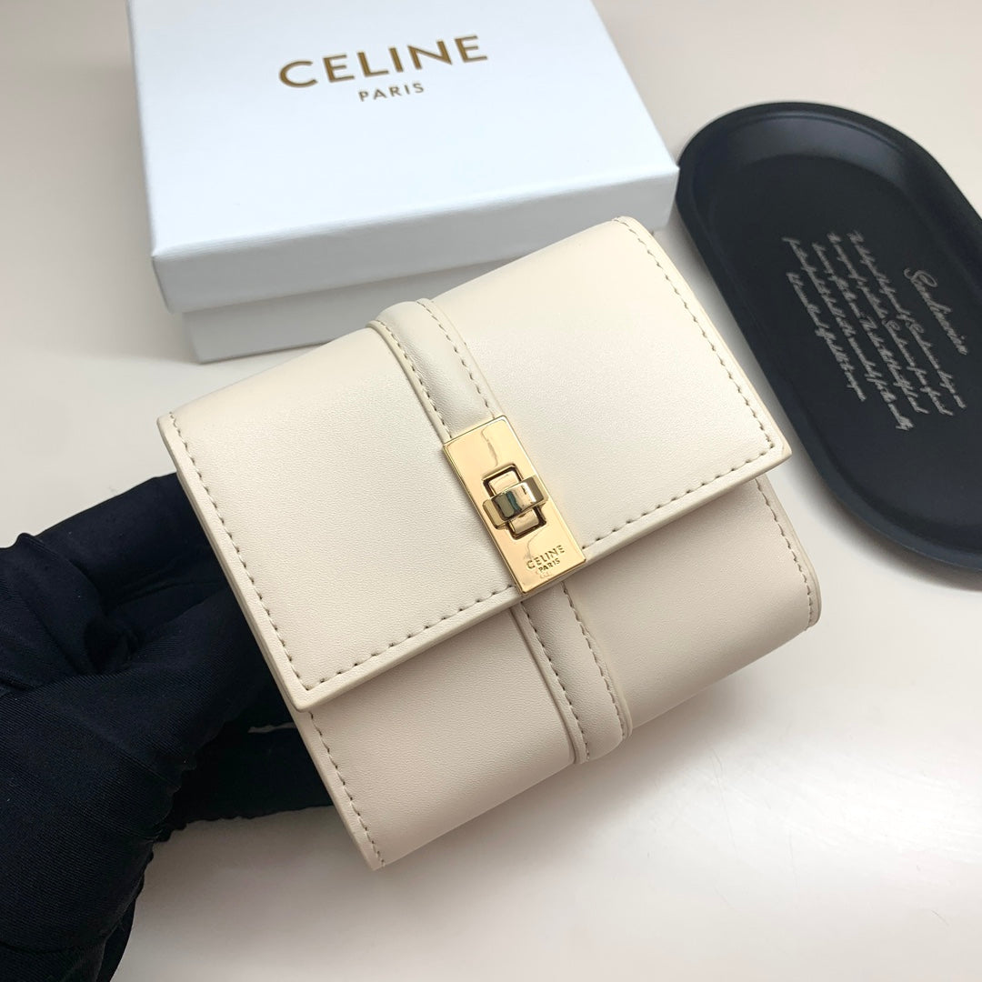 new fashion light luxury c&k long women's short high-end multifunctional wallet card bag