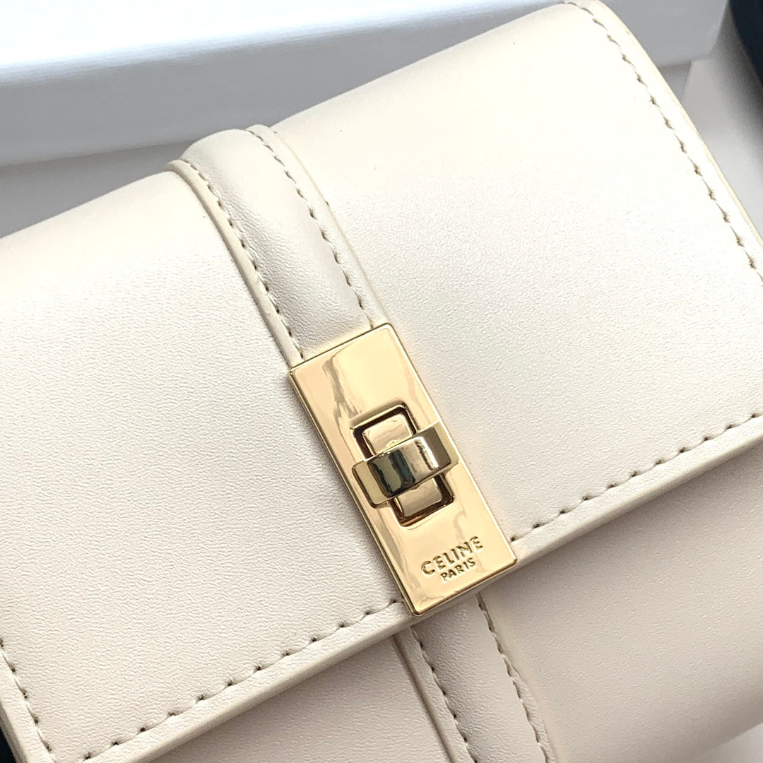 new fashion light luxury c&k long women's short high-end multifunctional wallet card bag