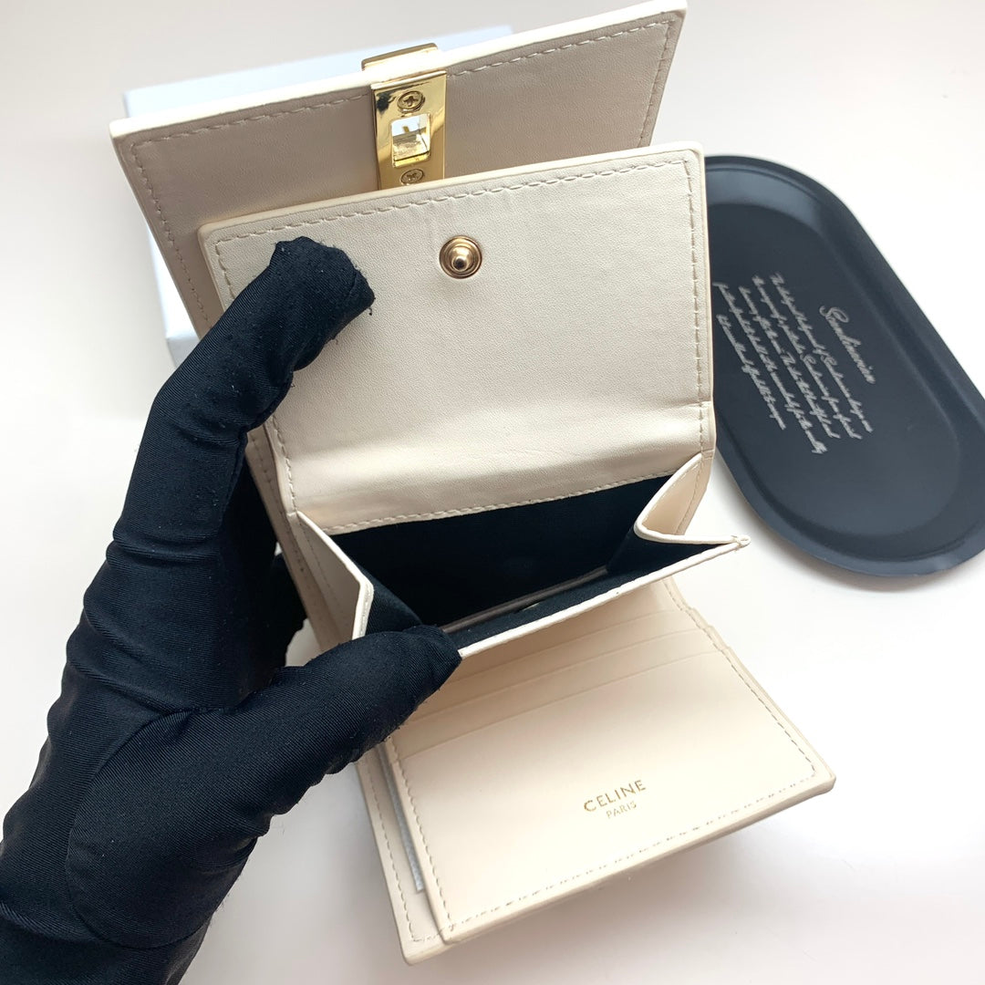 new fashion light luxury c&k long women's short high-end multifunctional wallet card bag