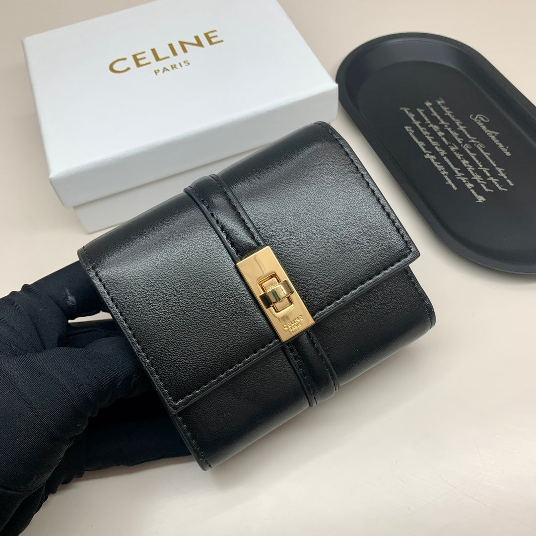 new fashion light luxury c&k long women's short high-end multifunctional wallet card bag