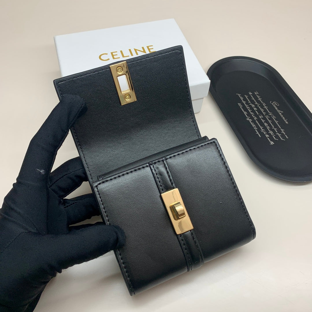 new fashion light luxury c&k long women's short high-end multifunctional wallet card bag
