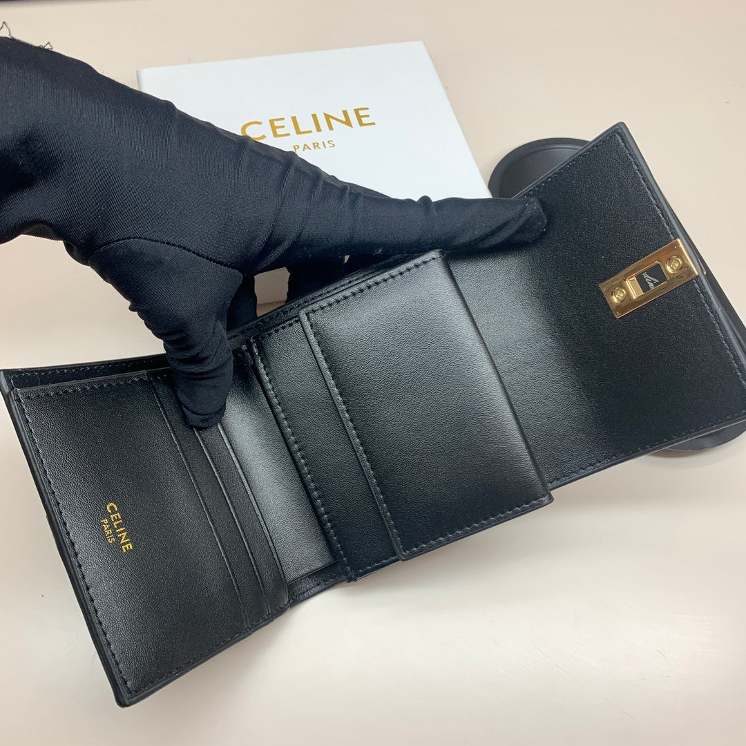 new fashion light luxury c&k long women's short high-end multifunctional wallet card bag