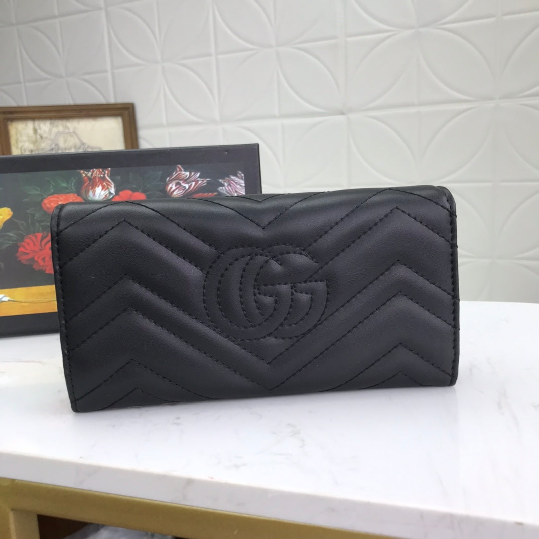 New luxury fashion   Handbag Light &s Long Flip Card Wallet