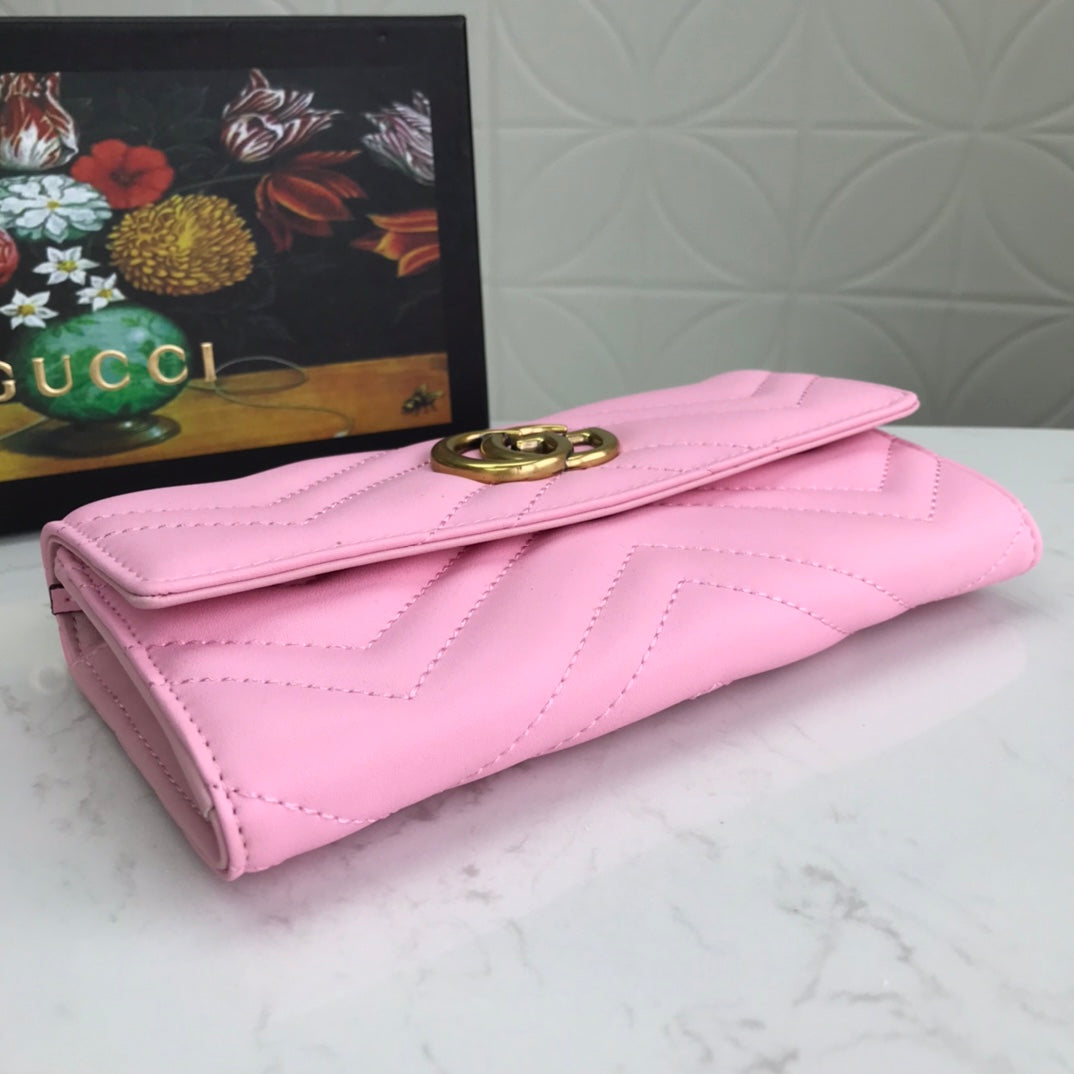 New luxury fashion   Handbag Light &s Long Flip Card Wallet