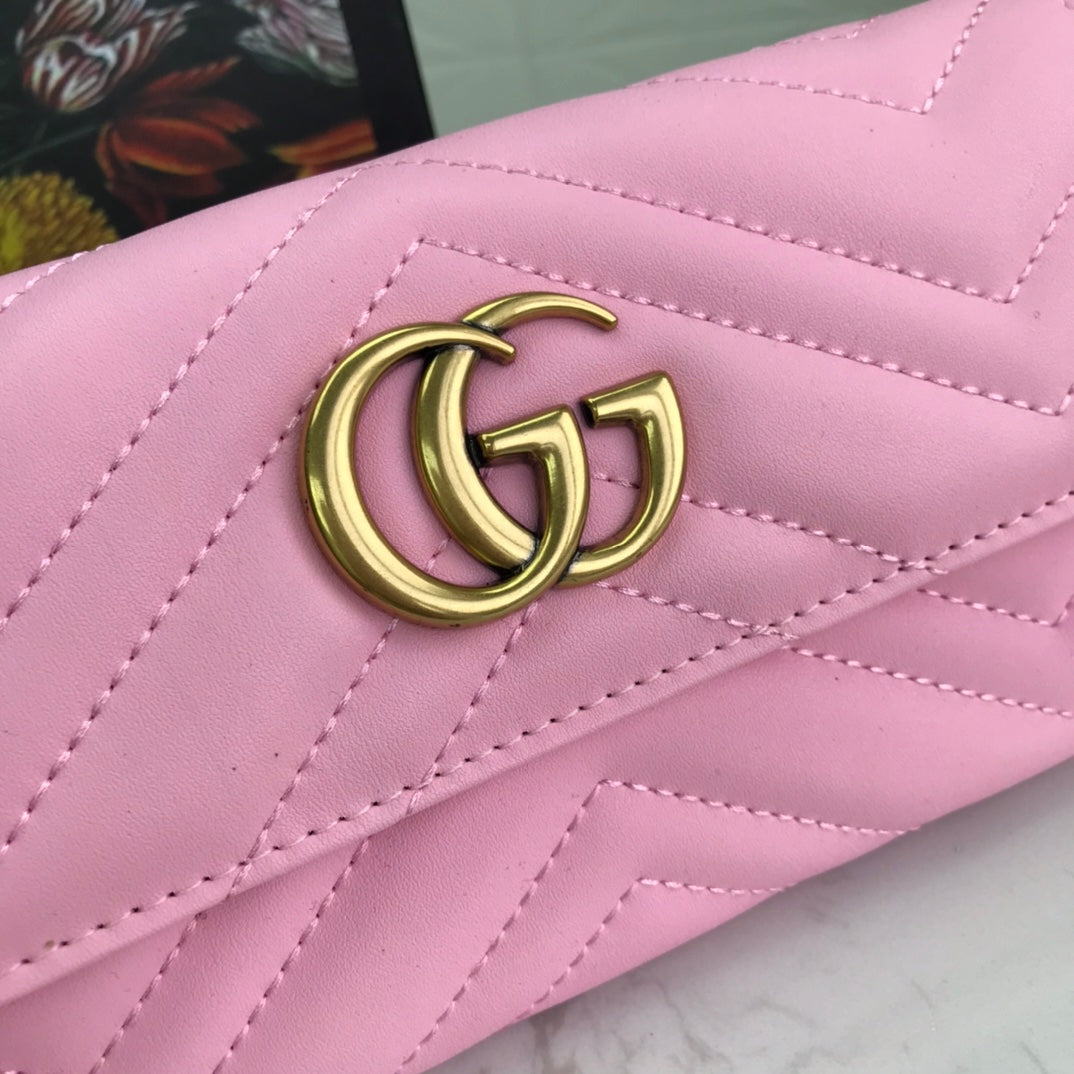 New luxury fashion   Handbag Light &s Long Flip Card Wallet