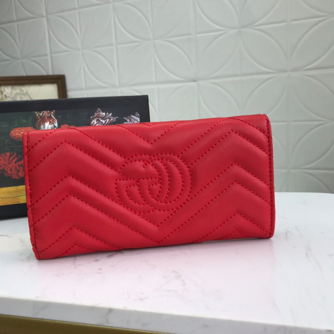 New luxury fashion   Handbag Light &s Long Flip Card Wallet