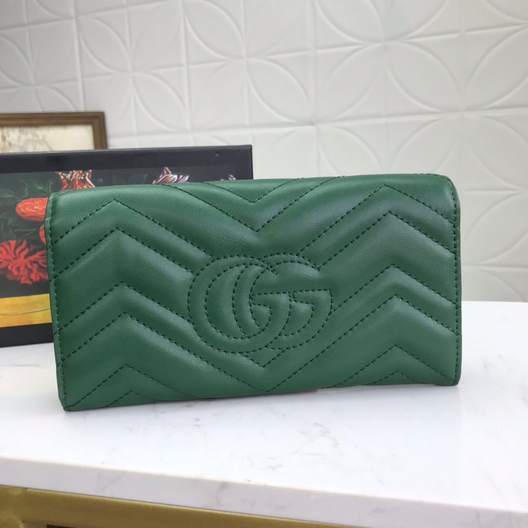 New luxury fashion   Handbag Light &s Long Flip Card Wallet