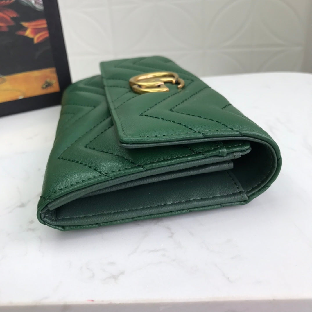 New luxury fashion   Handbag Light &s Long Flip Card Wallet
