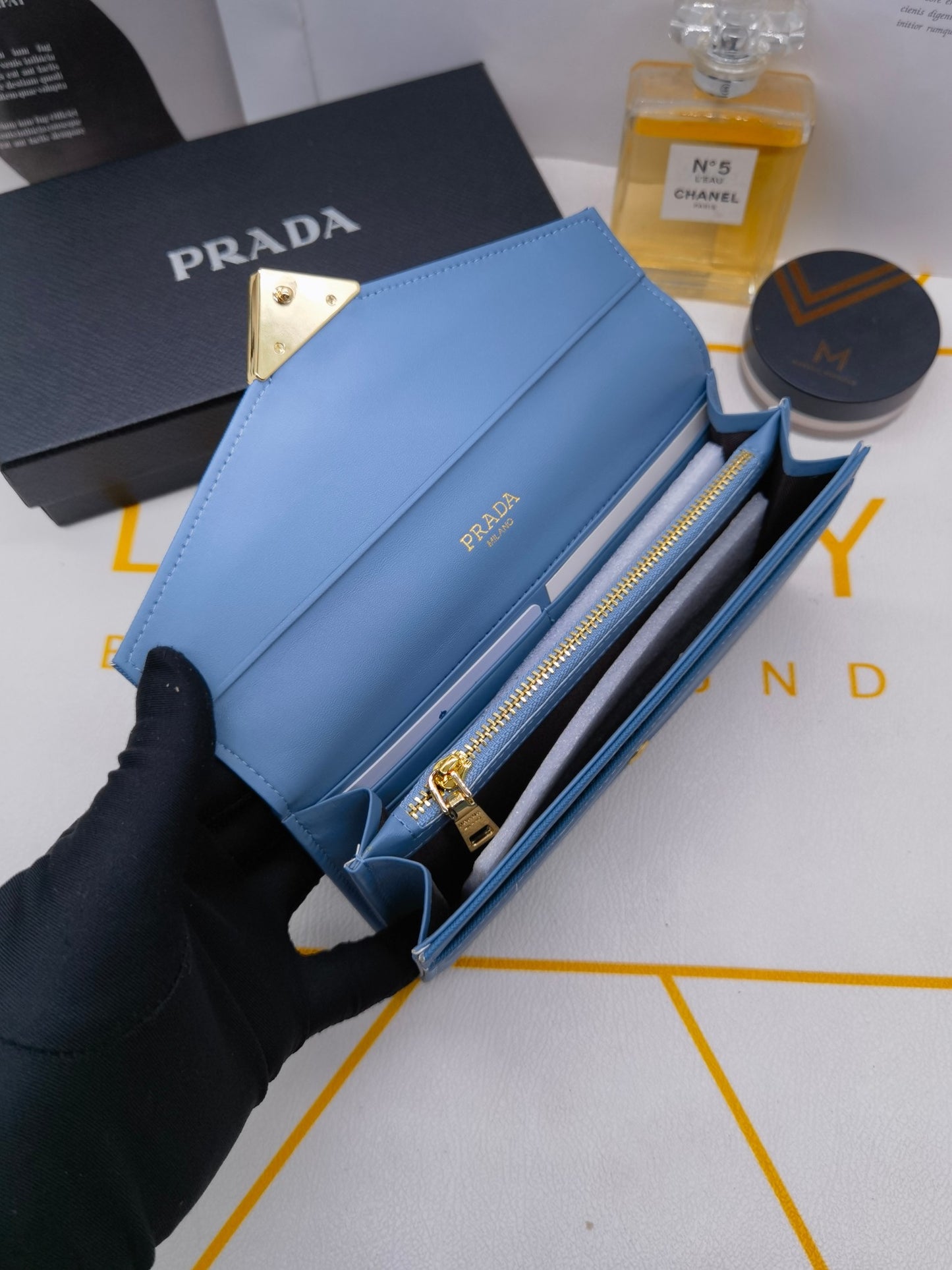 New Fashionable and Versatile Saffiano Light Luxury Women's Long Flip Card Large Capacity Wallet