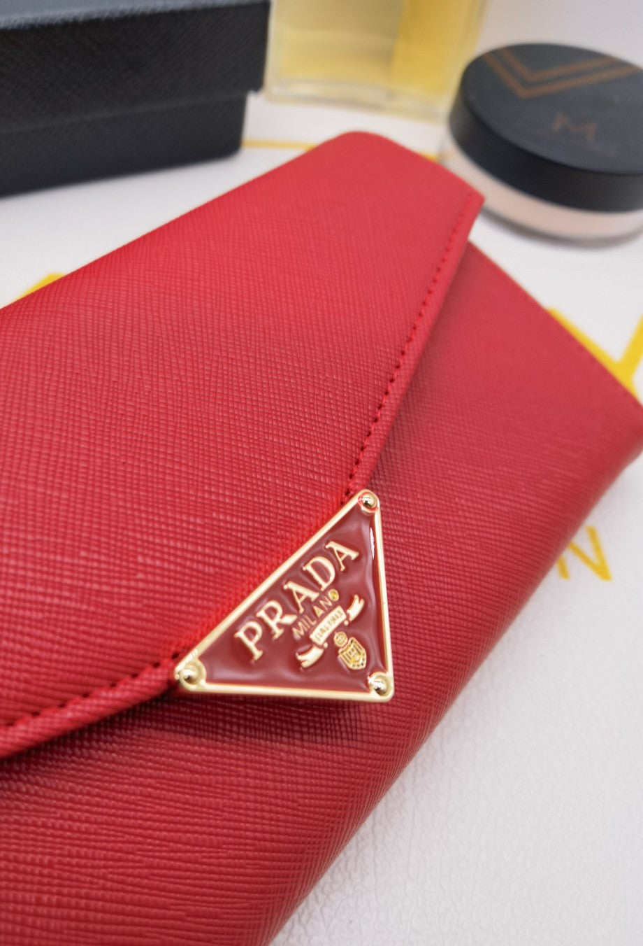 New Fashionable and Versatile Saffiano Light Luxury Women's Long Flip Card Large Capacity Wallet