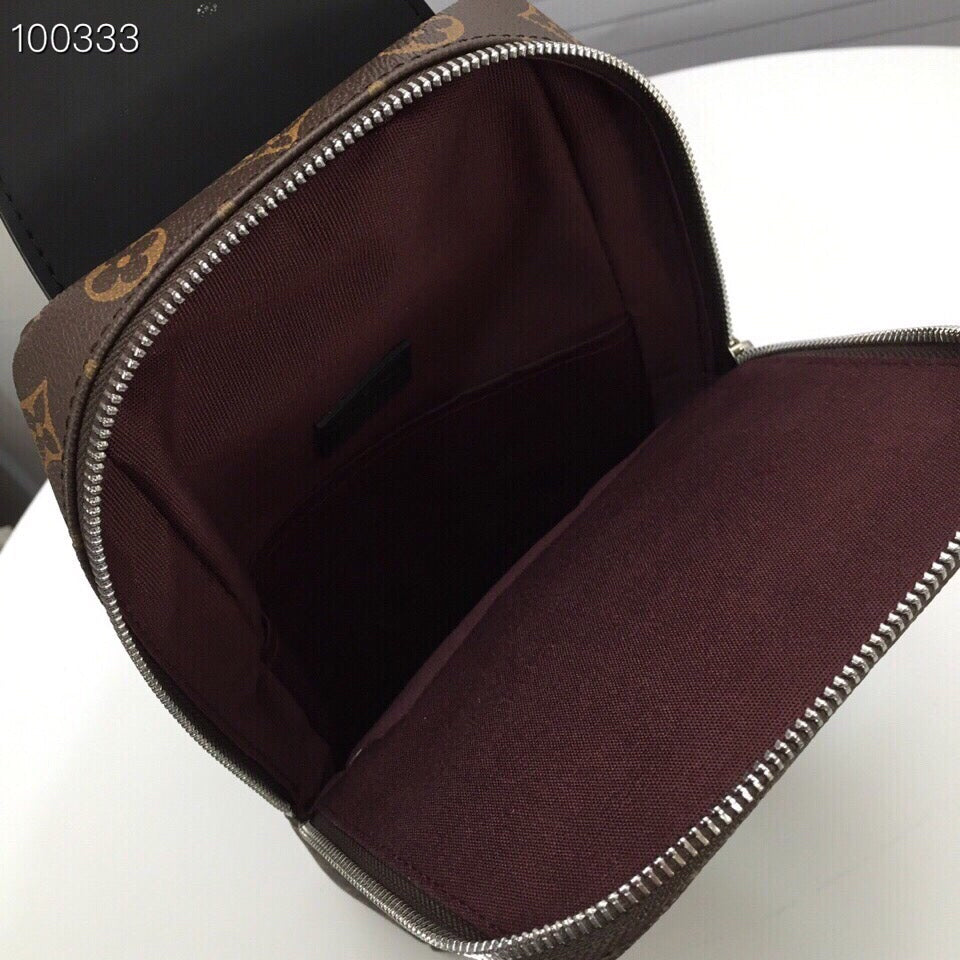 New fashion trend casual men's bag versatile AVENUE checkerboard waist bag chest bag shoulder bag shoulder crossbody bag