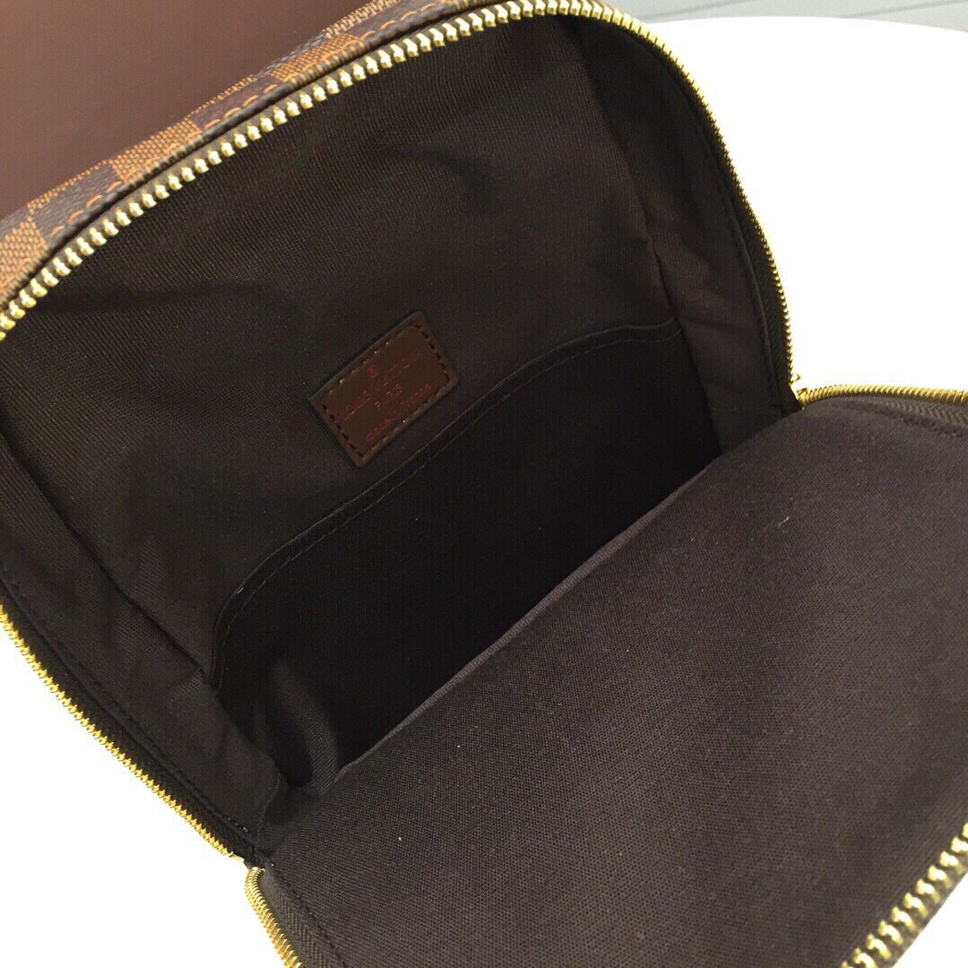 New fashion trend casual men's bag versatile AVENUE checkerboard waist bag chest bag shoulder bag shoulder crossbody bag