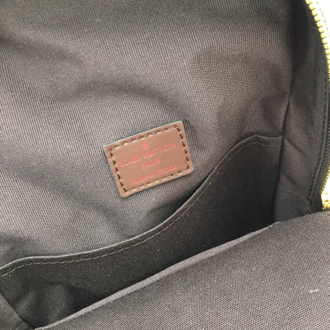 New fashion trend casual men's bag versatile AVENUE checkerboard waist bag chest bag shoulder bag shoulder crossbody bag