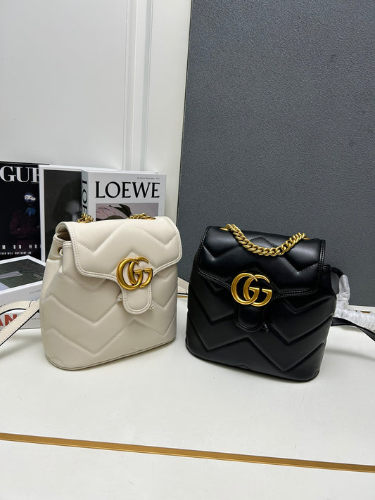 New luxury fashion trendy handbag&shoulder bag Marmont women's chain backpack &Handbag