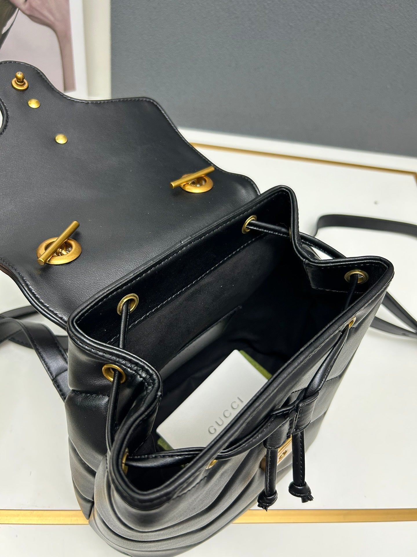 New luxury fashion trendy handbag&shoulder bag Marmont women's chain backpack &Handbag