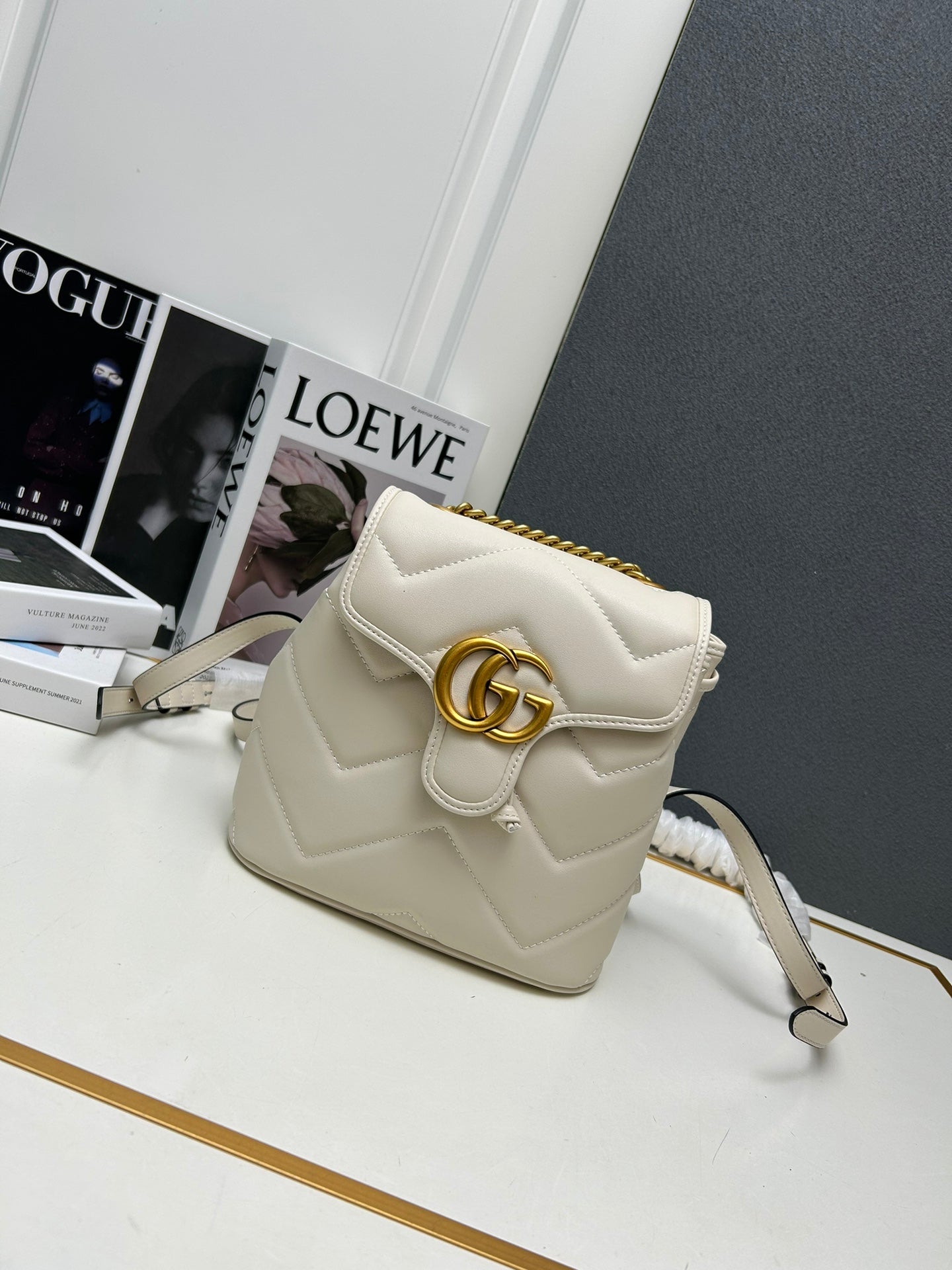 New luxury fashion trendy handbag&shoulder bag Marmont women's chain backpack &Handbag